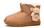 Женские зимние ботинки Mini Bailey Bow II, коричневые Ugg - фото 3