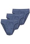 Трусы Ammann/Unterhose Jeans Feinripp, синий - фото