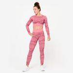 Топ укороченный Domyos, цвет altviolett/altrosa - фото 2