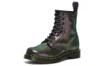 Ботинки Dr.Martens Dr.Martens 1460 Disco Iridescent Suede Lace Up Boots 'Purple' Women's - фото