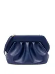 Сумка-клатч с плиссированной рамкой Themoirè, синий - фото