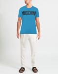 Футболка Moschino, пастельно-голубой - фото 2