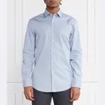 Рубашка узкого кроя Koey Hugo, синий - фото