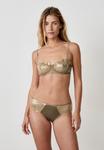 Брифы Etam AMARYLLIS, Khaki Lurex/Khaki - фото 2