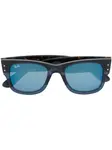 Солнцезащитные очки Mega Wayfarer Ray-Ban, синий - фото