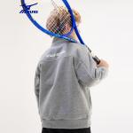 Детский свитшот Mizuno, серый - фото 5