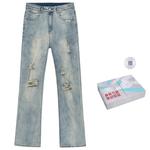 Джинсы унисекс Xinyinsu, черный - фото 3