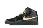 Кроссовки Air Jordan Air Jordan 1 Phat GS 'Black Metallic Gold', черный - фото 4