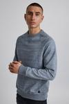 Свитер BLEND Sweatshirt Alton, цвет night blue/dusty blue - фото 2