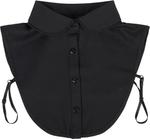 Блуза styleBREAKER nkragen, черный - фото