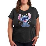Футболка Disney's Lilo & Stitch Plus Metaverse с рисунком, цвет Heather Charcoal - фото