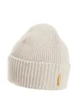 Шапка бини в рубчик с логотипом Parajumpers, белый - фото 2