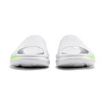 Слайдеры унисекс белый/песочный серый/черный BIGWASP, белая цапля/неоновый зеленый/неоновый розовый - фото 10