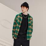 Футболка Unisex Champion Японская версия, Темно-синяя клетка - фото 9