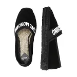 Кожаные эспадрильи Love Moschino, черный - фото 3