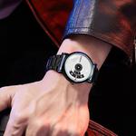 KANGOL Часы Quartz Movement Metal Strap Watch Unisex Black Dial - фото 10