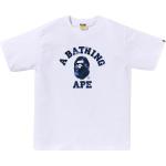 Футболка Bape Pirate College A BATHING APE, белый - фото 5