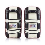 Пэды Fairtex Curved Kick Pads - Standard, черный/белый - фото