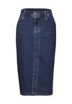 Юбка Street One Pencil skirt, Blau/Blue - фото 4