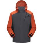 CAMEL Королевский доспех ветровка унисекс, Dark Gray/Sun Orange - фото