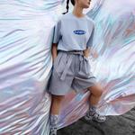 Повседневные шорты мужские Shark Gray LiNing, серый - фото 4