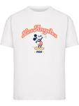 Футболка Mickey Mouse Los Angeles Tee белого цвета Merchcode - фото