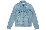 Куртка spray paint graffiti jacket men blue Off-White, синий - фото 2