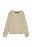 Джемпер Vero Moda Jumper, Silver Mink/Light Brown - фото 5