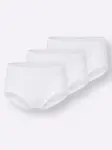 Трусики на талии (3 шт.), белый - фото 4