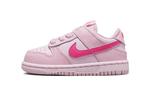 Кроссовки Nike Dunk Low Triple Pink TD - фото