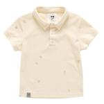 Рубашка поло Omamimini, кремовый - фото