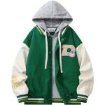 Бейсбольная куртка унисекс Doraemon, Черный - фото 21