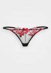 Трусы Agent Provocateur CALLYPSO THONG, Black/Multi/Black - фото