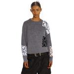 Свитер женский Loewe, серый - фото