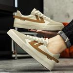 Кроссовки WARRIOR Skateboarding Shoes Unisex Low-top White, коричневый - фото 14