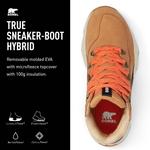 Женские водонепроницаемые ботинки SOREL Kinetic Impact Conquest Plus, Tawny Buff, Ceramic - фото 4