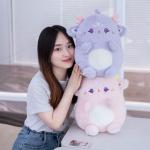 Плюшевая игрушка Doodoo Dragon, 38 см Fox fairy, белый - фото 7