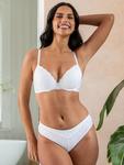 Новые романтичные бикини-трусики Pour Moi, White - фото 4
