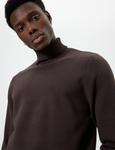 Koton Свитер в коричневом цвете - фото 4