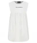 Платье Karl Lagerfeld Kids, белый - фото