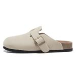 Закрытые тапочки унисекс Little Red Man, оливковый - фото 2