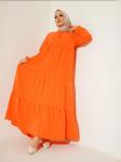 Платье Bigdart, оранжевый - фото 2