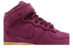 Кроссовки Nike Force 1 Mid WB TD 'Bordeaux', фиолетовый - фото 3