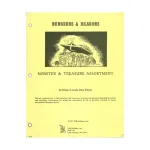 Monster & Treasure Assortment Set #1 - Levels 1-3 (2nd Printing, Lizard Logo), Basic Dungeons & Dragons (Original Edition) - Sourcebooks & Accessories, мягкая обложка - фото
