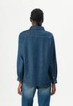 Блуза Bruuns Bazaar Button-down blouse, Blue Denim/Blue - фото 3