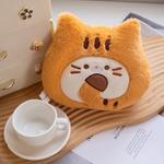 Cat Biscuits, Tiger Printed Cat Rolls Dolls Plush Doll 23cm Height XTHOT - фото 9