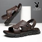 Пляжные сандалии мужские Playboy, черный - фото 4