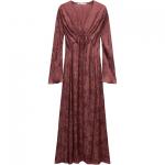 Футболка с длинными рукавами ZW Series бордового цвета ZARA - фото