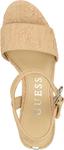 Сандалии GUESS Haldem, цвет Light Natural - фото 2