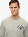 Топ с длинными рукавами Athletic Essentials Superdry, Grey Marl - фото 4